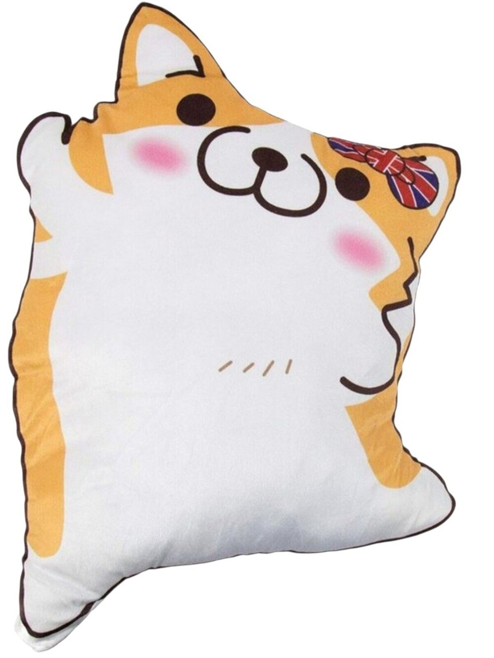 Dancing Corgi Squishmallow Pillow Huge Multicolor Original NWOT